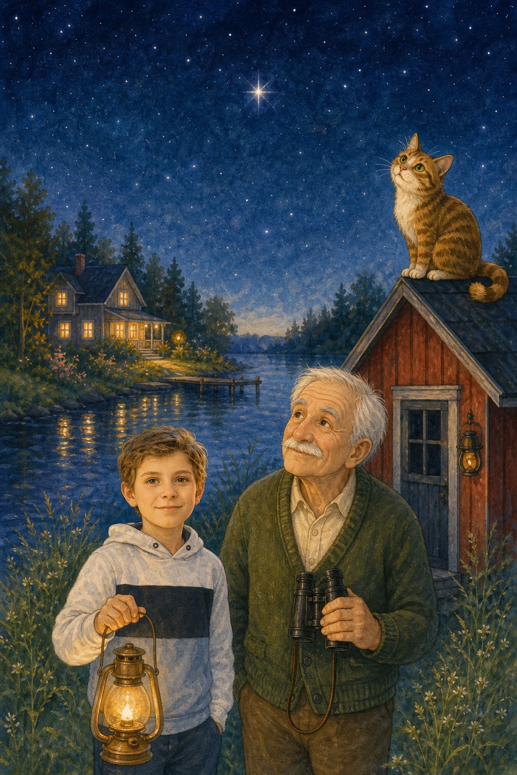 Kirjan Oliver och Pellekatten kansi