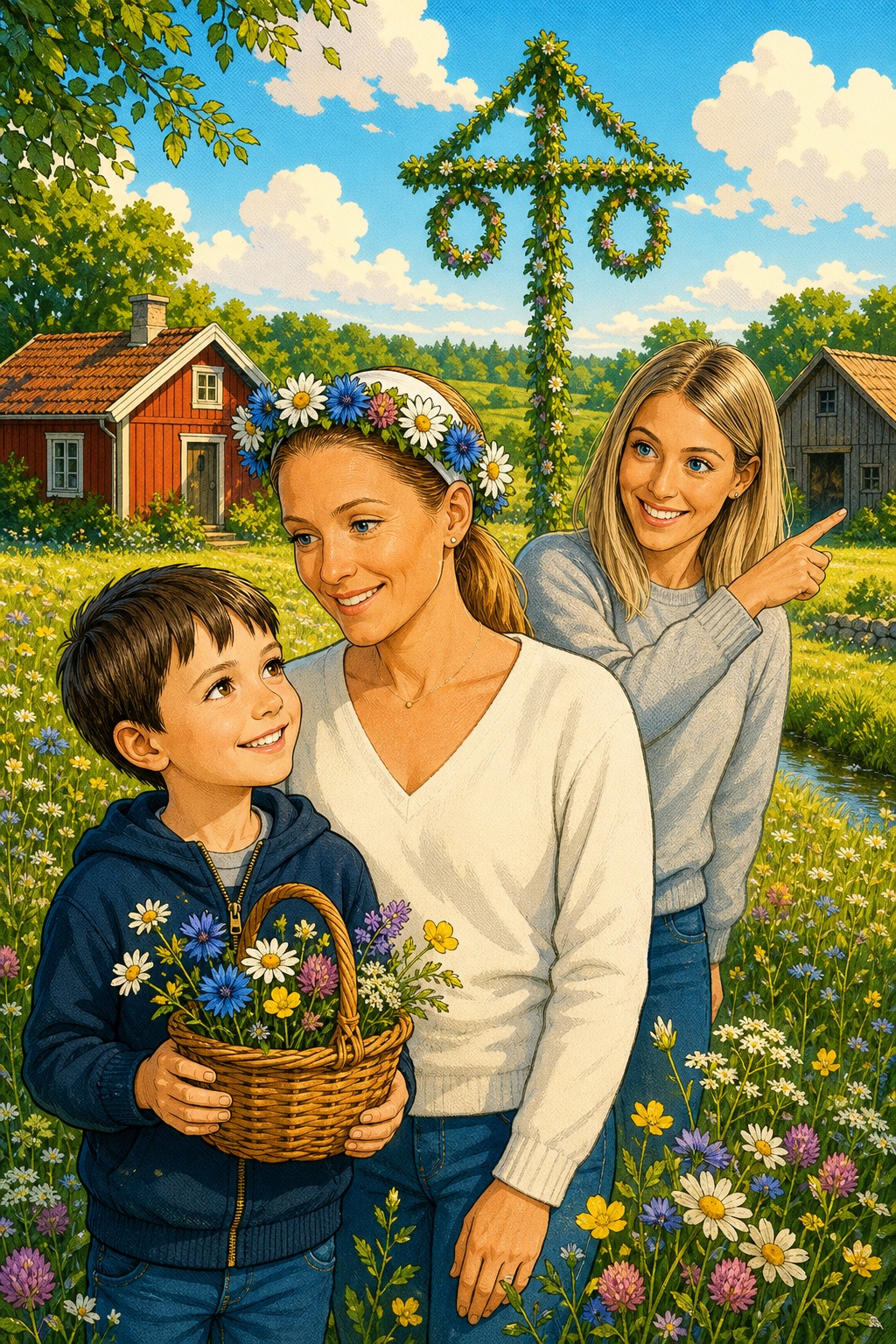 Kirjan Noah och den sjunde blomman kansi